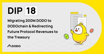 DODO to Hold Protocol Revenue Redirection and Migration