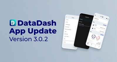 Actualización de la aplicación DataDash v.3.0.2