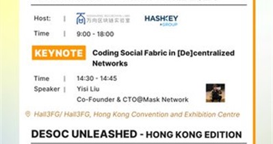 Mask Network примет участие в «Hong Kong Web3 Festival» в Гонконге 6 апреля
