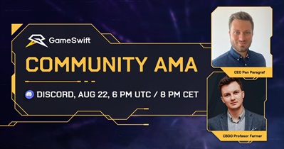 GameSwift to Hold AMA on Discord on August 22nd