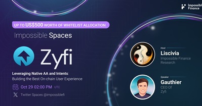 Zyfi проведет АМА в X 29 октября