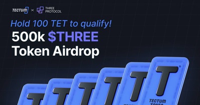 Tectum to Hold THREE Airdrop to TET Holders
