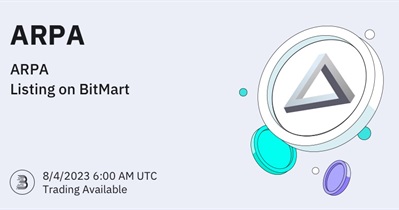 ARPA to Be Listed on BitMart on August 4