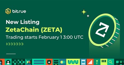 ZetaChain to Be Listed on Bitrue on February 1st