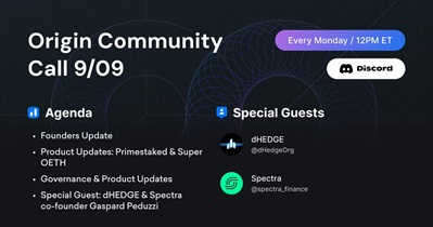 Origin Protocol to Host Community Call on September 9th