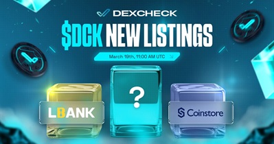 DexCheck to Be Listed on LBank on March 19th