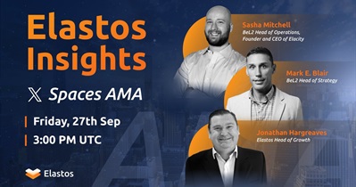 Elastos to Hold AMA on X on September 27th