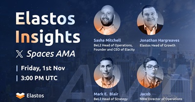 Elastos to Hold AMA on X on November 1st