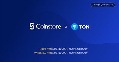 Toncoin to Be Listed on Coinstore