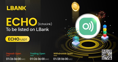 EchoLink to Be Listed on LBank on January 26th