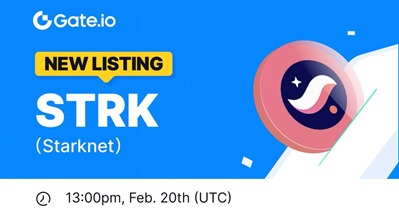 StarkNet to Be Listed on Gate.io on February 20th