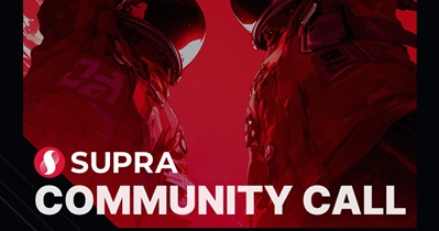 Supra to Host Community Call on December 23rd