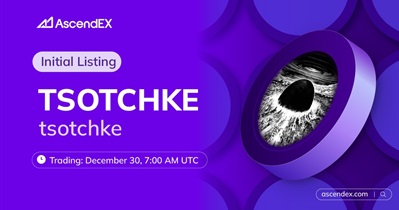 Tsotchke to Be Listed on AscendEX