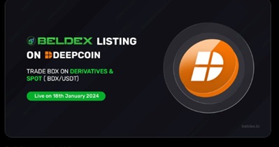 Beldex to Be Listed on Deepcoin on January 18th