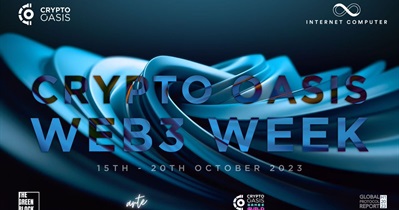 Internet Computer to Participate in Crypto Oasis Web3 Week in Dubai
