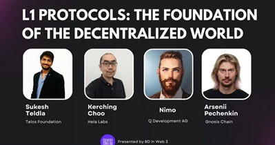 Telos to Participate in Panel Discussion: Layer 1 Protocols — Building the Decentralised World on September 1st