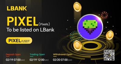 LBank проведет листинг Pixels 19 февраля
