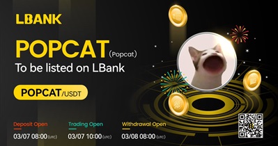 LBank проведет листинг Popcat 7 марта