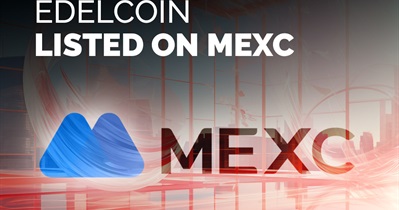 Edelcoin to Be Listed on MEXC on August 1st