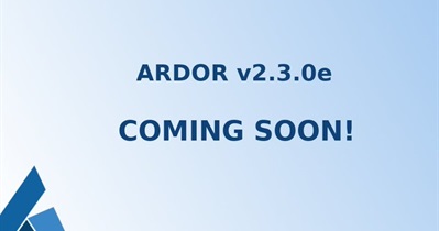 Paglabas ng Ardor v.2.3.0