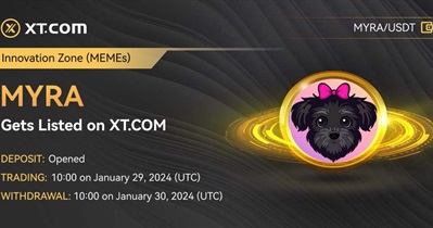 Myra to Be Listed on XT.COM on January 29th