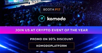 Komodo to Participate in Blockchain Life 2024 in Dubai on October 22nd