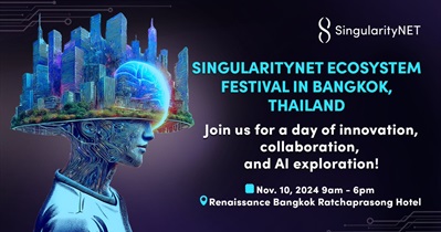 Dia do Ecossistema SingularityNET em Bangkok, Tailândia