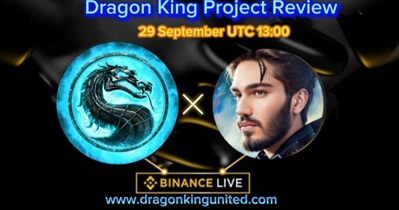 DragonKing to Hold AMA on Binance Live on September 29th