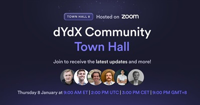 dYdX to Host Community Call on January 11th