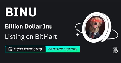 Billion Dollar Inu to Be Listed on BitMart on March 19th