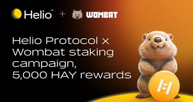 Wombat Exchange를 통한 스테이킹 캠페인