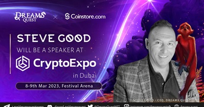 A Crypto Expo em Dubai, Emirados Árabes Unidos