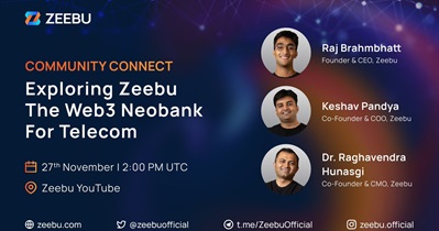 Zeebu to Host Community Call on November 27th