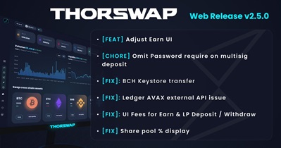 Веб-версия THORSwap 2.5.0