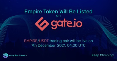 Gate.io पर लिस्टिंग