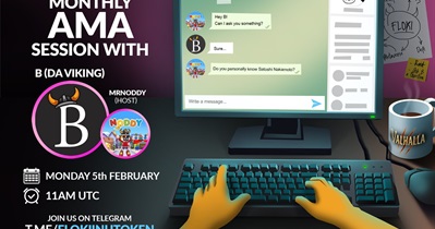 FLOKI проведет АМА в Telegram 5 февраля