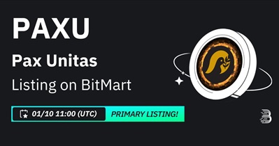 Pax Unitas to Be Listed on BitMart on January 8th