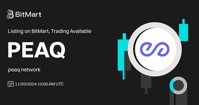 Peaq Network to Be Listed on BitMart