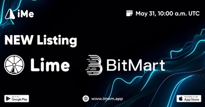 iMe Lab to Be Listed on BitMart on May 31st
