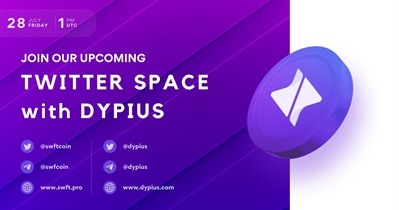 SWFT Blockchain и Dypius проведут совместную АМА в Twitter 28 июля