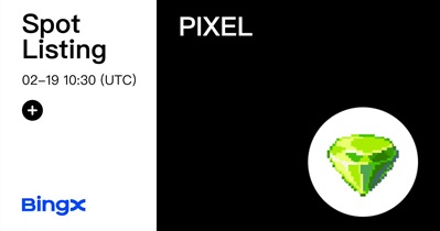 BingX проведет листинг Pixels 19 февраля