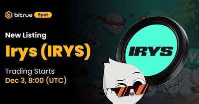 Irys to Be Listed on Bitrue