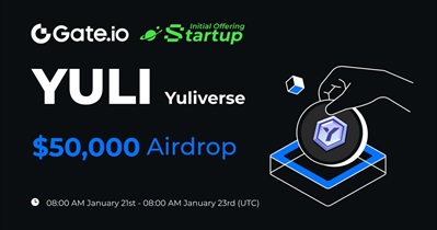 YULI to Be Listed on Gate.io on January 23rd