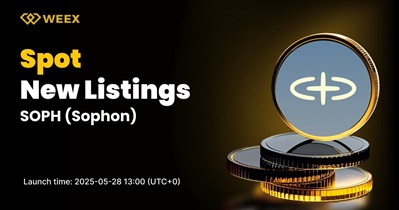 Sophon to Be Listed on WEEX on May 28th