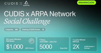 CUDIS и ARPA запускают совместный социальный челлендж 26 июня