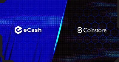 eCASH to Be Listed on Coinstore