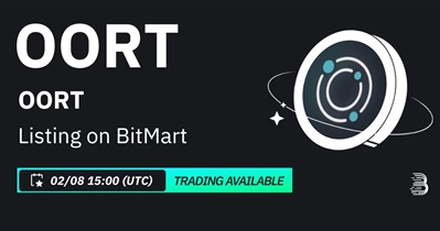 OORT to Be Listed on BitMart on February 8th