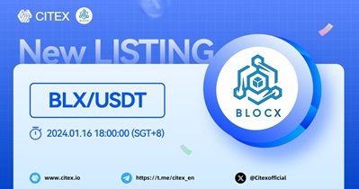 BlocX to Be Listed on CITEX on January 16th