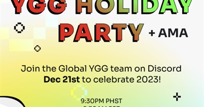 Yield Guild Games проведет АМА в Discord 21 декабря