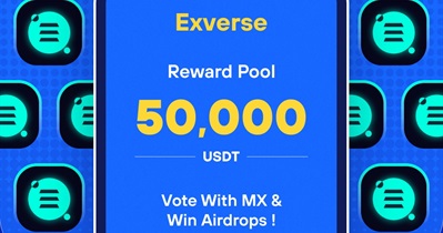 MEXC проведет листинг Exverse 24 апреля